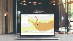 Dynamic map for The Big One on desktop, tablet, and mobile screens.